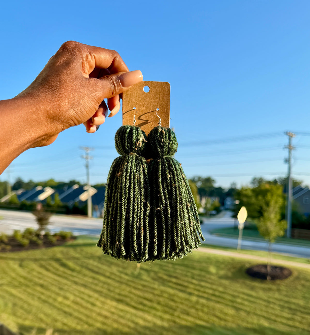 Pistachio Tassel Collection