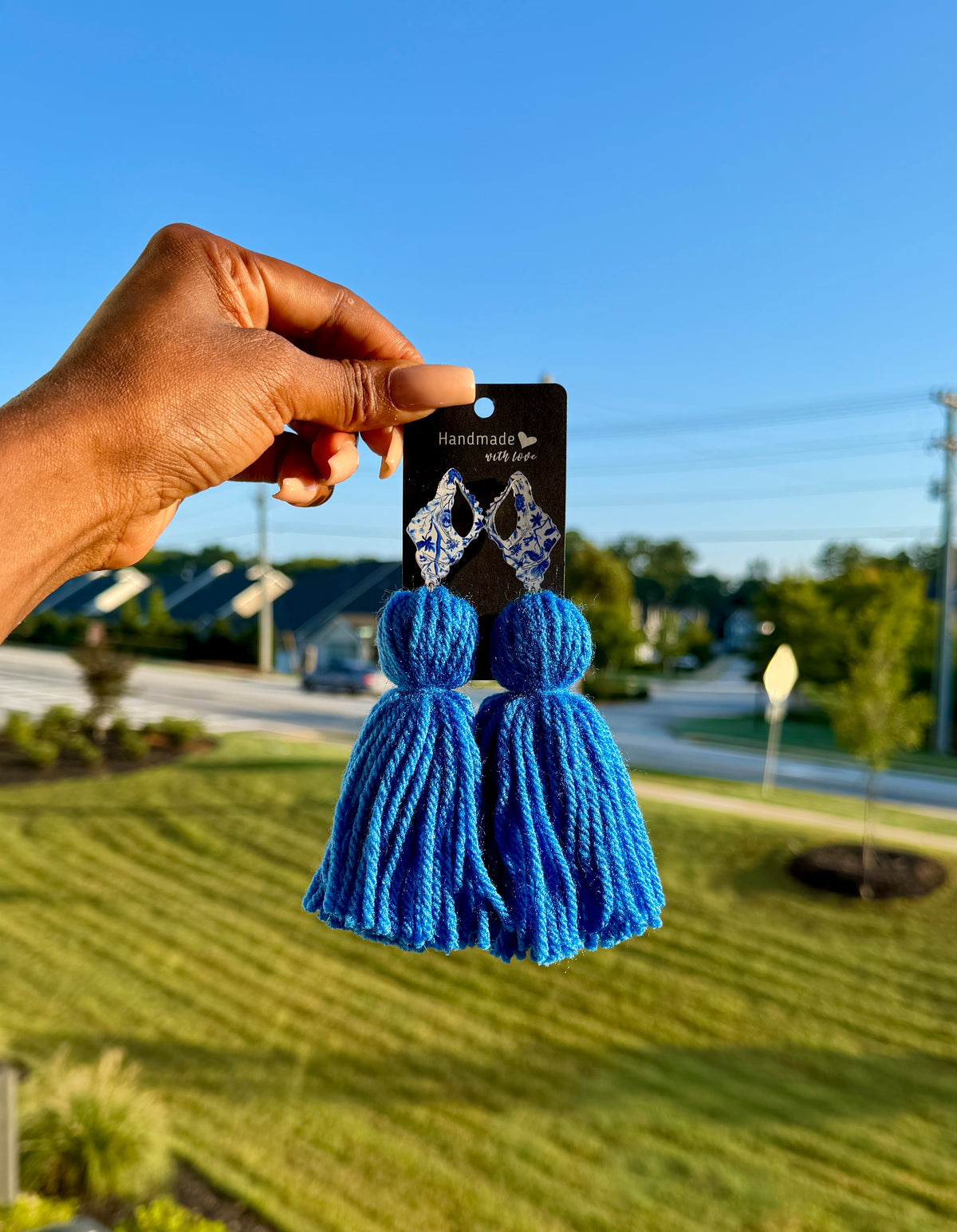 Dolce & Gabana Blue Tassel