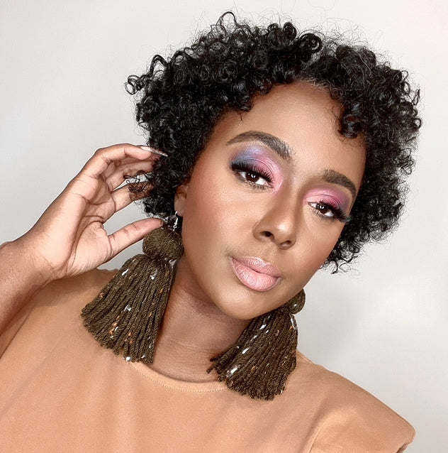 Fall Feather Collection Tassel Earrings