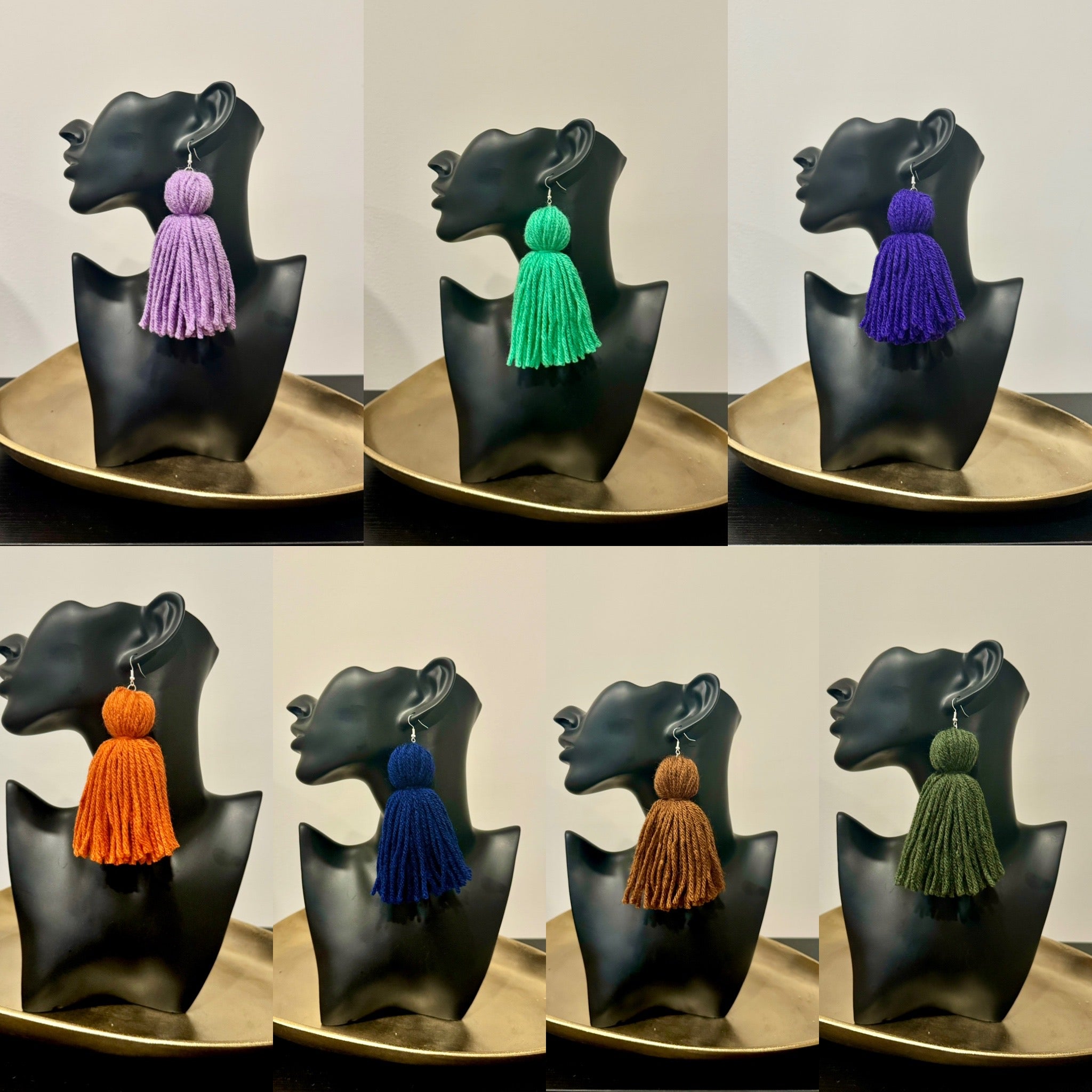 Fall Shorties Collection Tassel Earrings